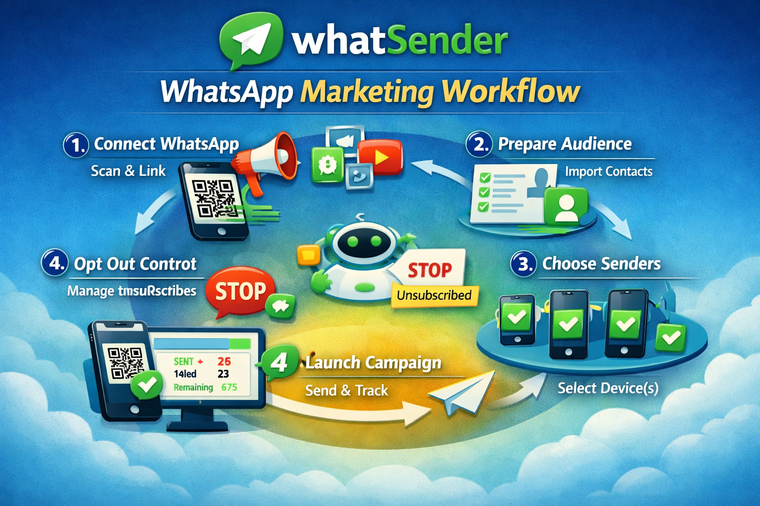 WhatSender — WhatsApp Marketing & Automation — screenshot 12