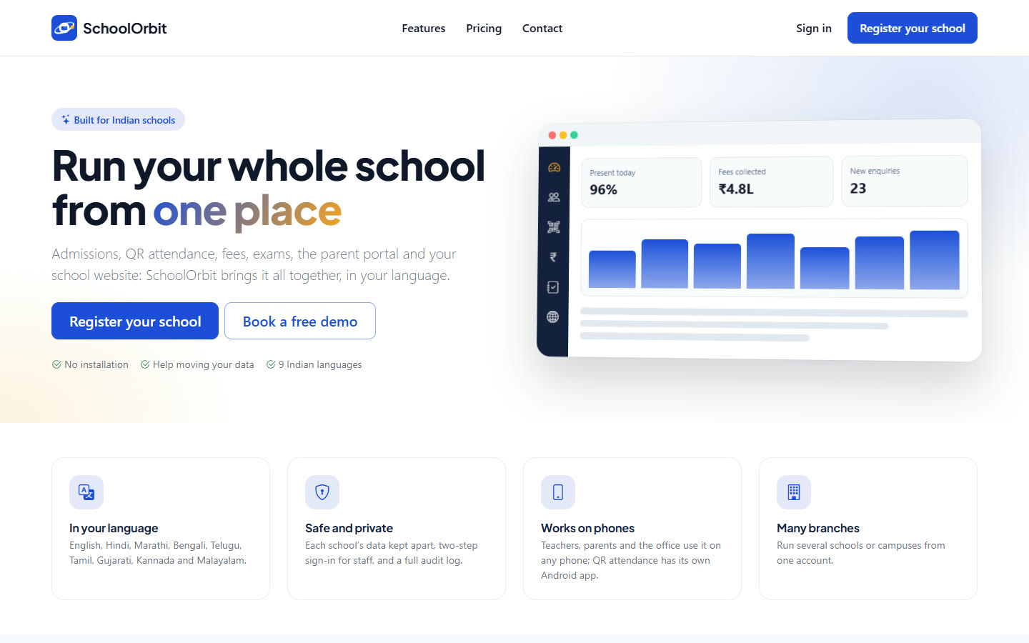 SchoolOrbit — School Management Software — screenshot 1