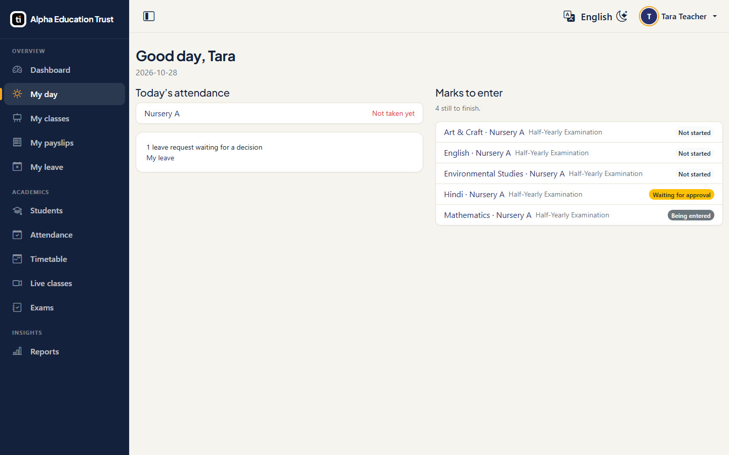 SchoolOrbit — School Management Software — screenshot 3