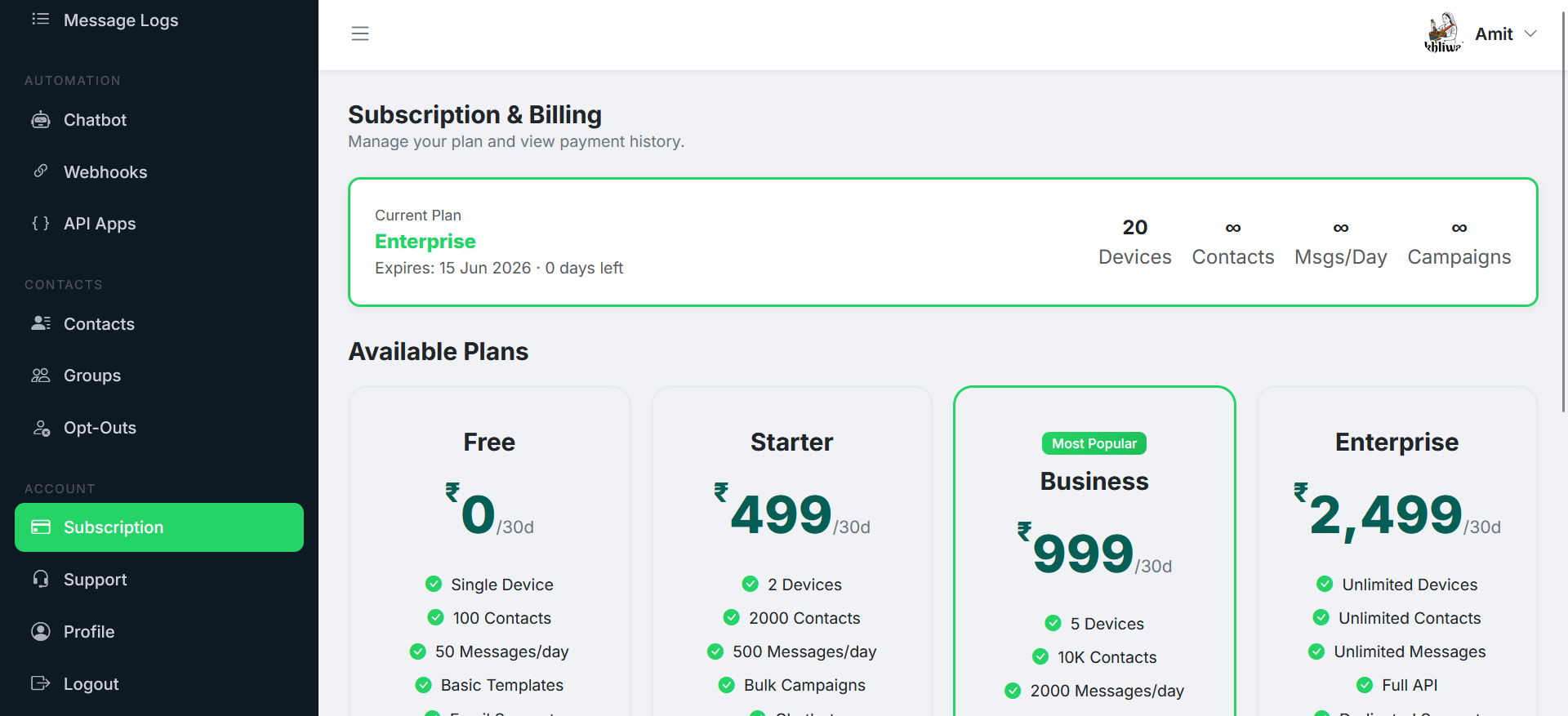 WhatSender — WhatsApp Marketing & Automation — screenshot 9